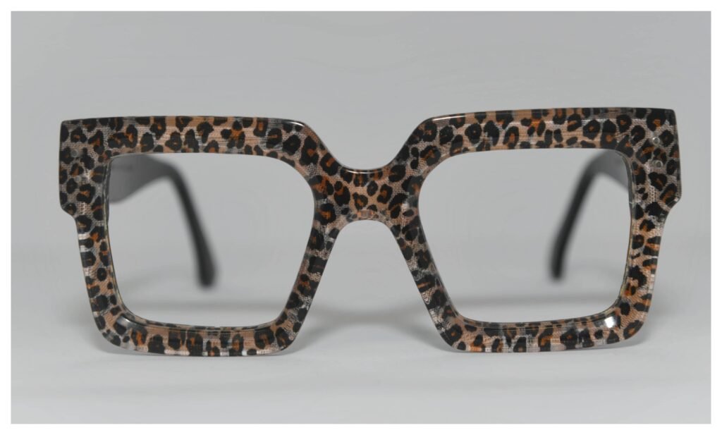 monture artisanale eden 2 léopardeden léopardmic 6633