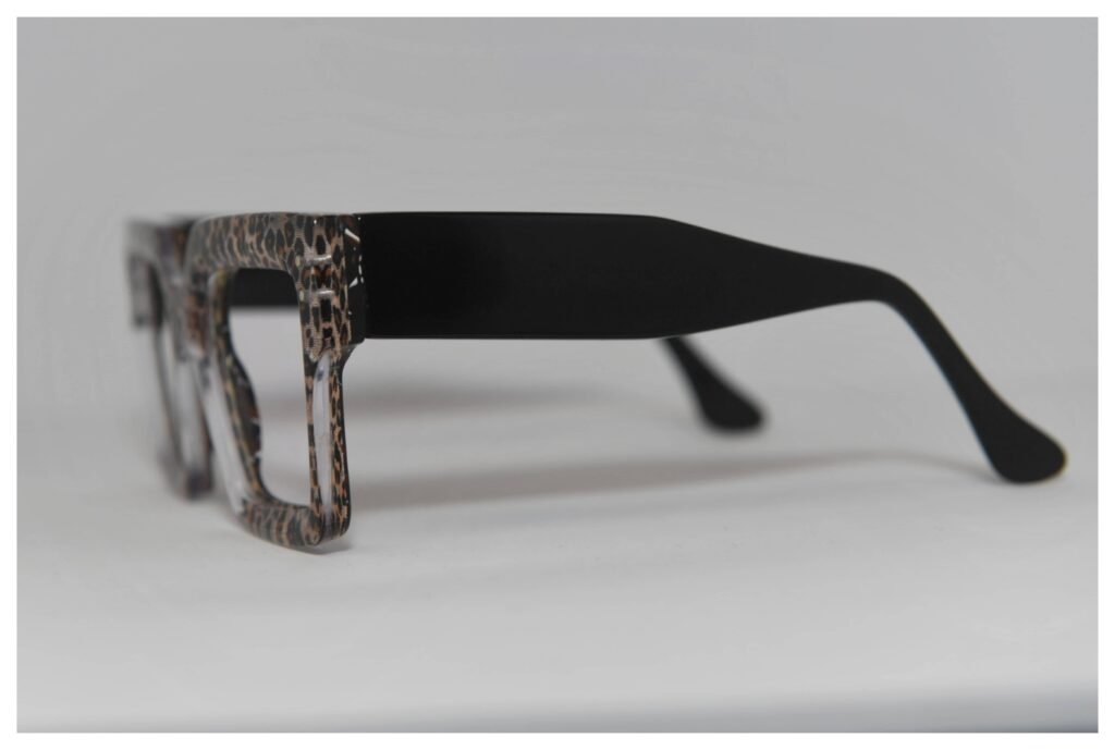 monture artisanale eden 2 léopardeden léopardmic 6634