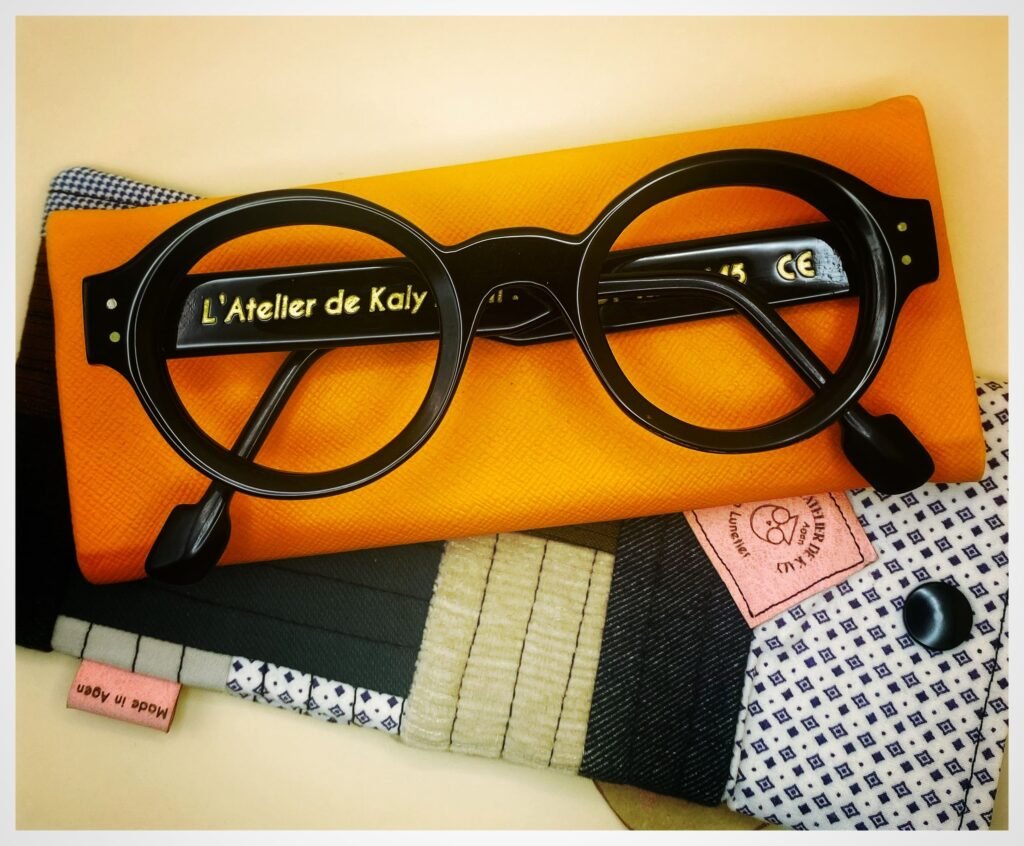 Monture Artisanale rétro chic homme